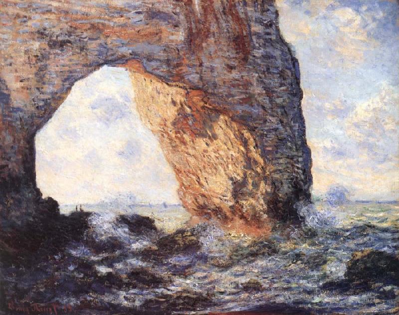 Claude Monet The Manneporte oil painting image